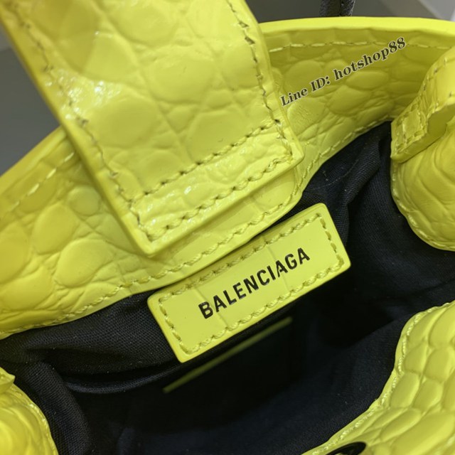 Balenciaga專櫃爆款mini手提購物袋 巴黎世家新潮迷你手機包 fyj1570